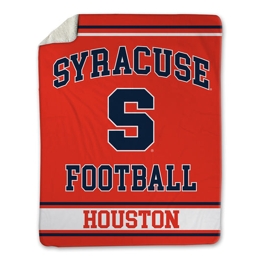 Syracuse - NCAA Football : Kordae Houston - Blanket-0