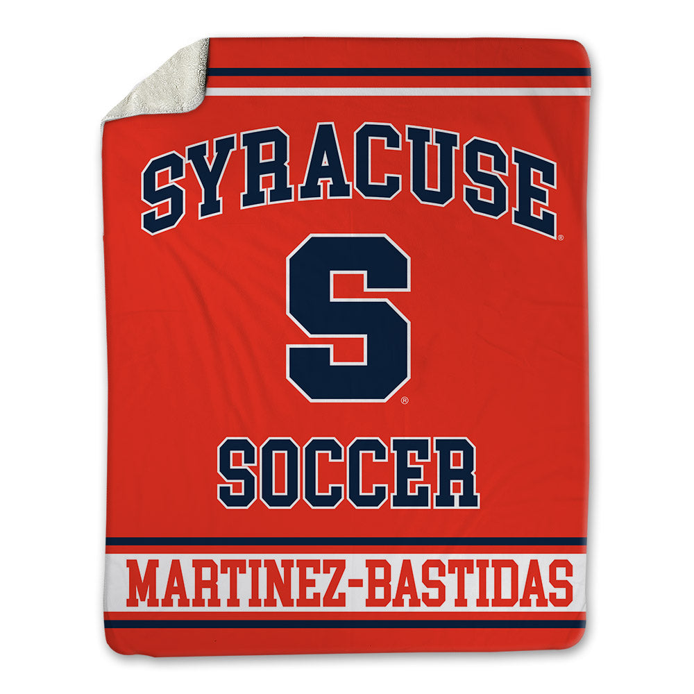 Syracuse - NCAA Men's Soccer : Juan Martinez-Bastidas - Blanket-0