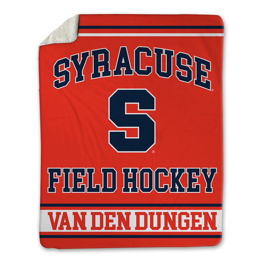 Syracuse - NCAA Women's Field Hockey : Frederique van den Dungen - Blanket-0