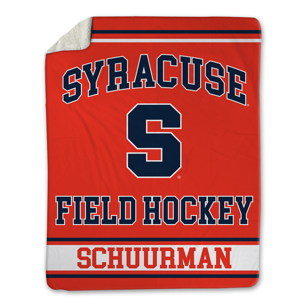 Syracuse - NCAA Women's Field Hockey : Danique Schuurman - Blanket-0