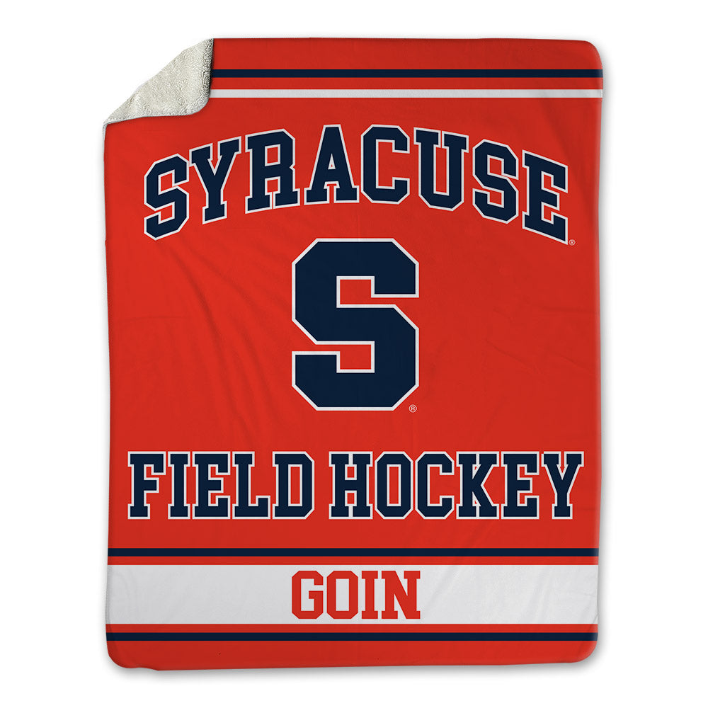 Syracuse - NCAA Women's Field Hockey : Samantha Goin - Blanket-0