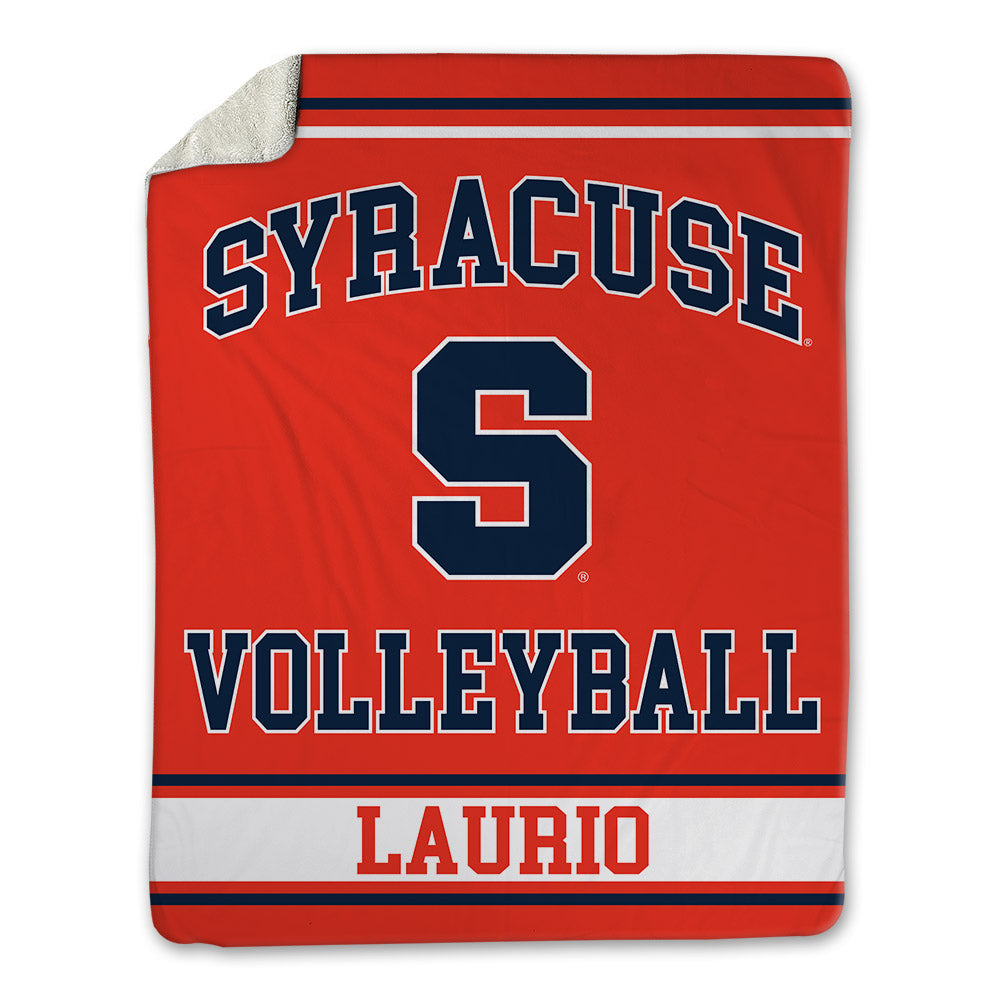 Syracuse - NCAA Women's Volleyball : Marie Laurio - Blanket-0