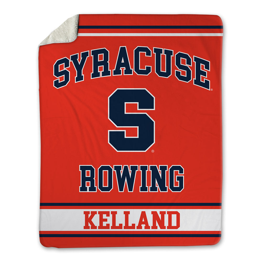 Syracuse - NCAA Women's Rowing : Isabel Kelland - Blanket-0