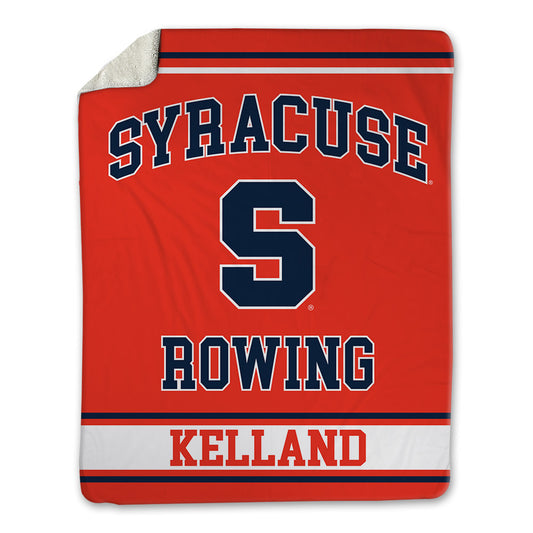 Syracuse - NCAA Women's Rowing : Isabel Kelland - Blanket-0