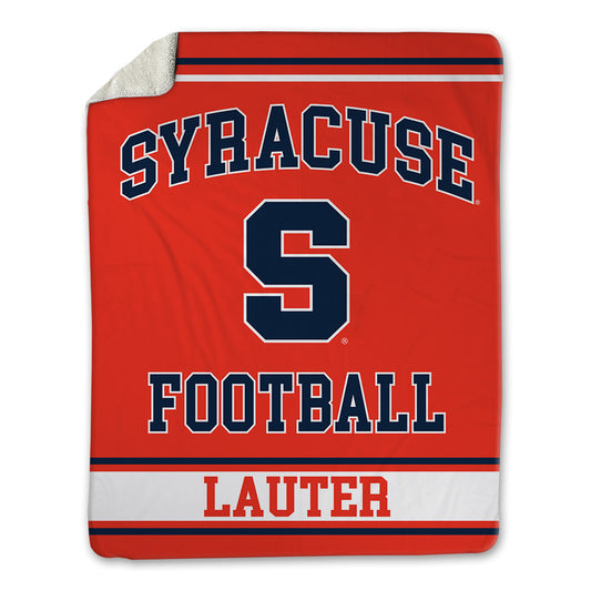 Syracuse - NCAA Football : Daniel Lauter - Blanket-0