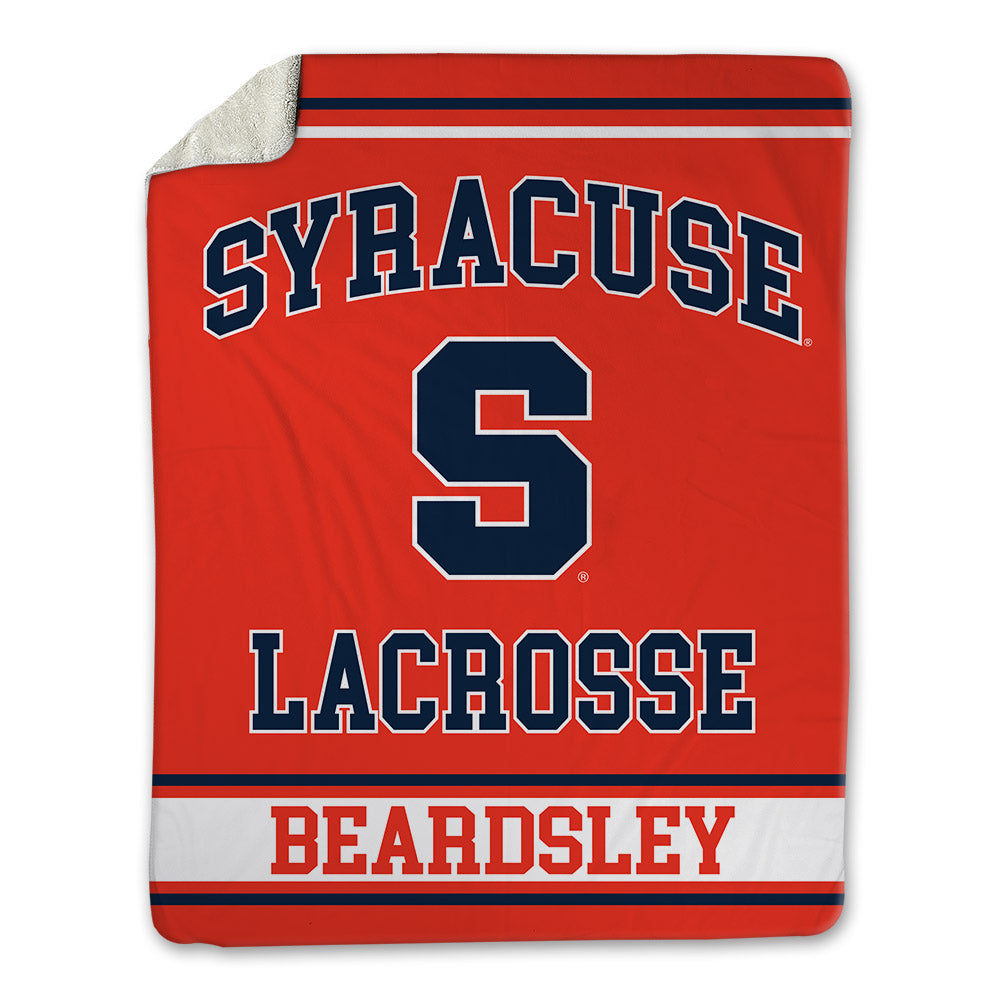 Syracuse - NCAA Women's Lacrosse : Angela Beardsley - Blanket-0