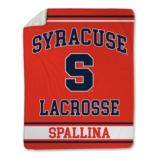 Syracuse - NCAA Men's Lacrosse : Brett Spallina - Blanket-0
