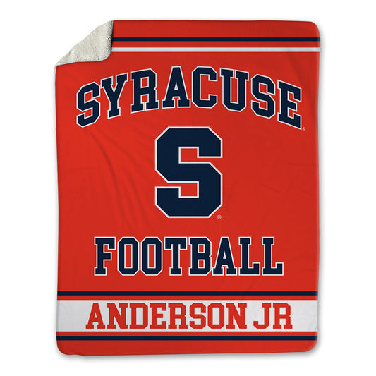 Syracuse - NCAA Football : Shavane Anderson Jr - Blanket-0
