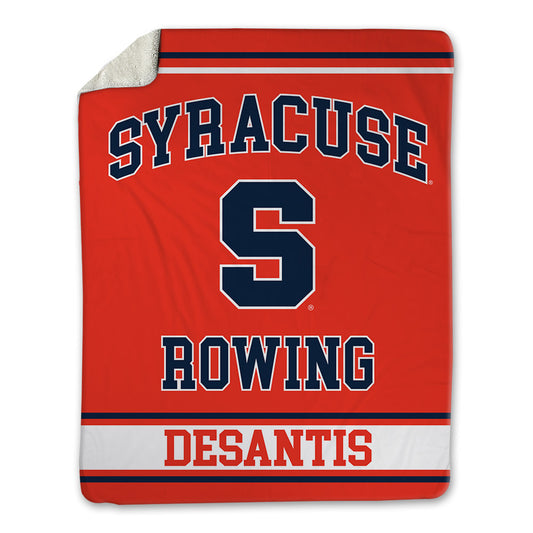 Syracuse - NCAA Women's Rowing : Isabella DeSantis - Blanket-0