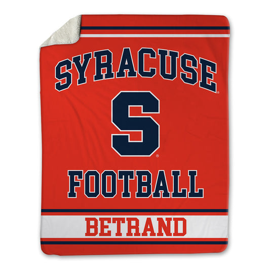Syracuse - NCAA Football : Naquil Betrand - Blanket-0
