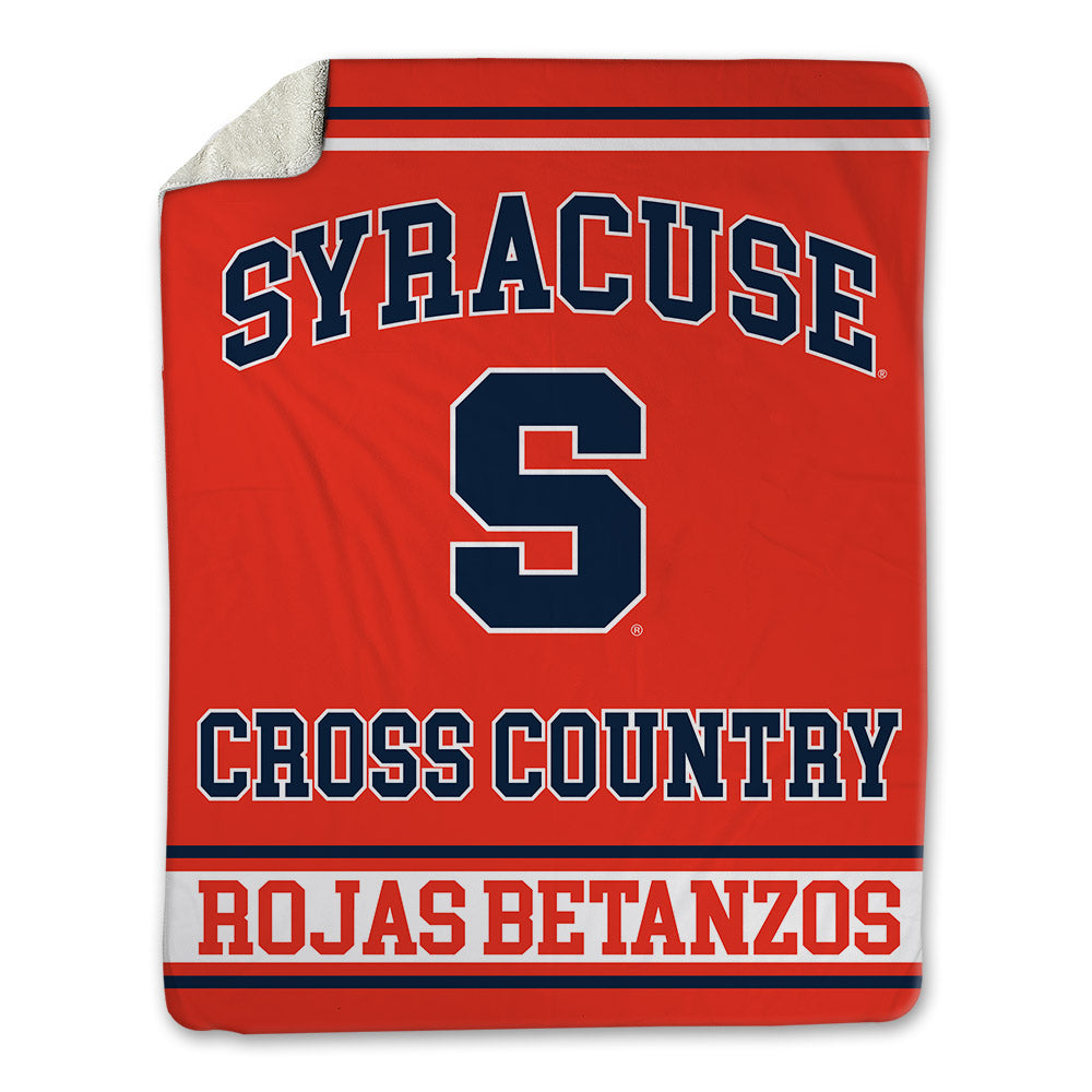 Syracuse - NCAA Men's Cross Country : Ruben Rojas Betanzos - Blanket-0