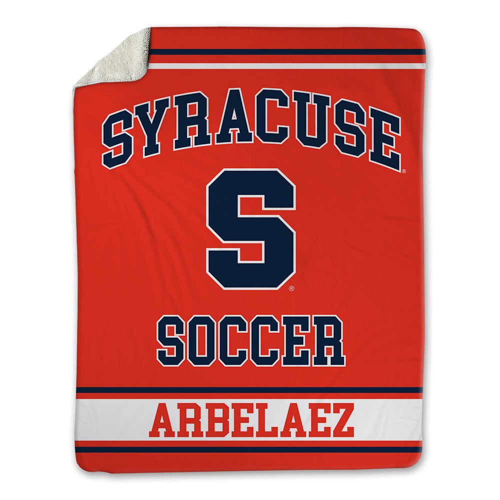 Syracuse - NCAA Women's Soccer : Julia Arbelaez - Blanket-0