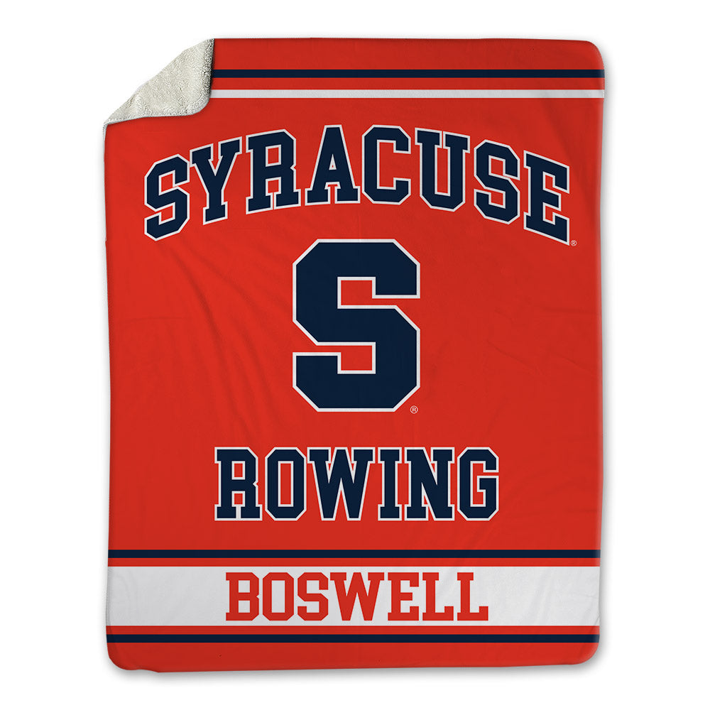 Syracuse - NCAA Women's Rowing : Kelsey Boswell - Blanket-0
