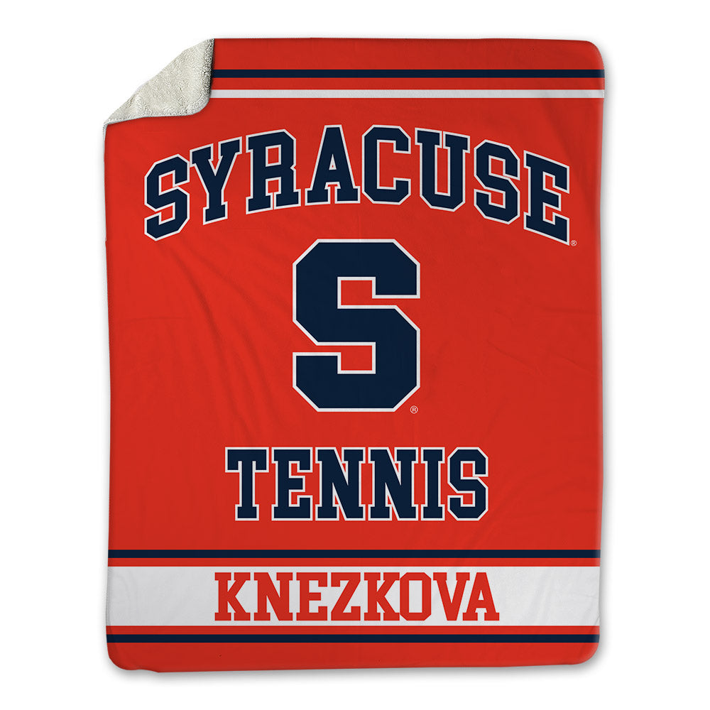 Syracuse - NCAA Women's Tennis : Nelly Knezkova - Blanket-0