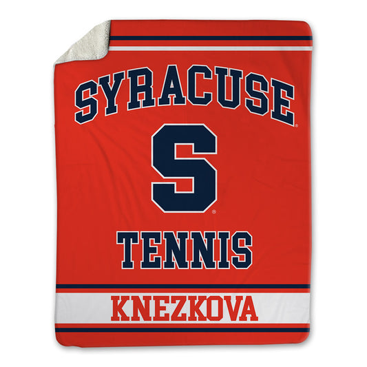 Syracuse - NCAA Women's Tennis : Nelly Knezkova - Blanket-0