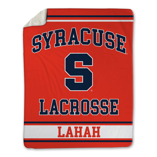Syracuse - NCAA Women's Lacrosse : Isabel Lahah - Blanket-0
