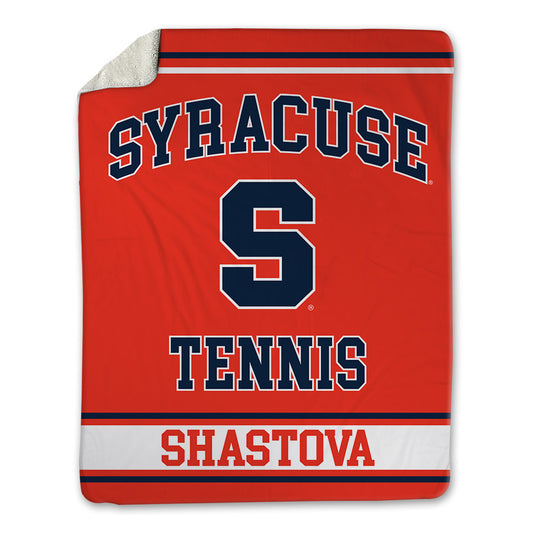 Syracuse - NCAA Women's Tennis : Serafima Shastova - Blanket-0