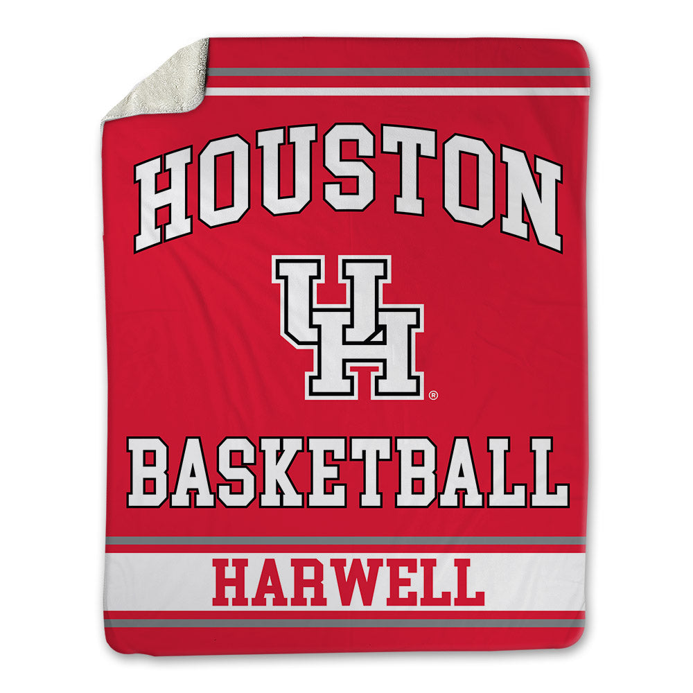 Houston - NCAA Men's Basketball : Isiah Harwell - Blanket-0
