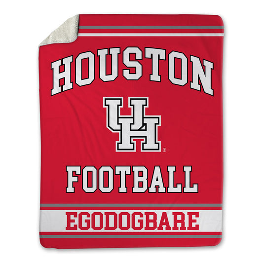 Houston - NCAA Football : Ejiro Egodogbare - Blanket-0