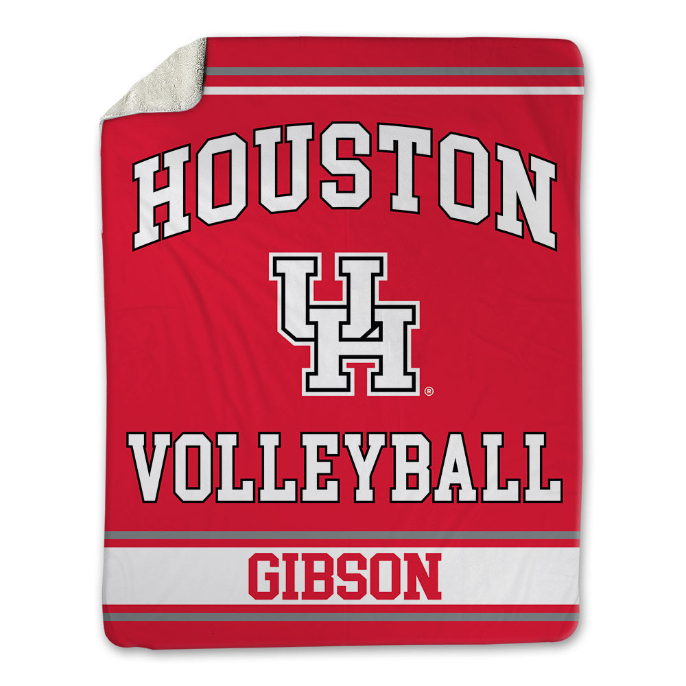 Houston - NCAA Women's Volleyball : Daryl Gibson - Blanket-0