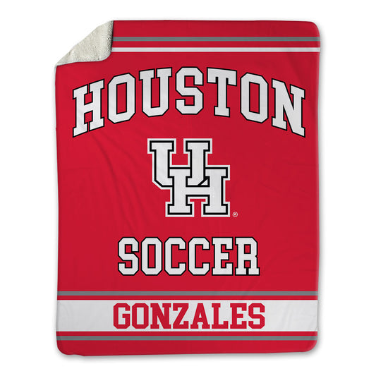 Houston - NCAA Women's Soccer : Laney Gonzales - Blanket-0