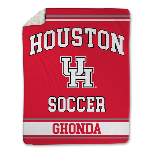 Houston - NCAA Women's Soccer : Adelhia Ghonda - Blanket-0
