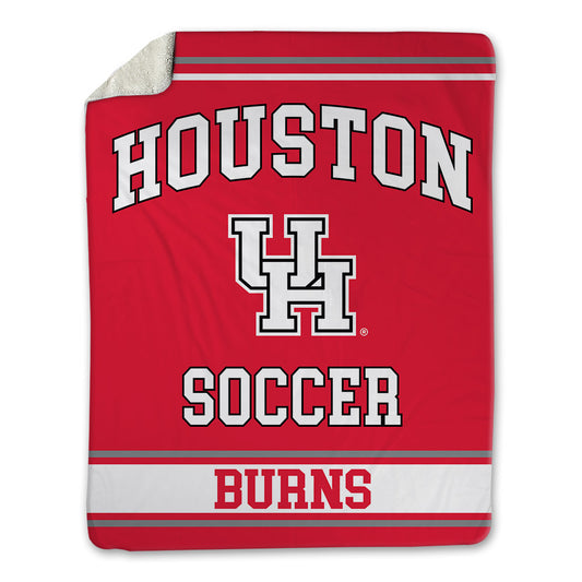 Houston - NCAA Women's Soccer : Delilah Burns - Blanket-0