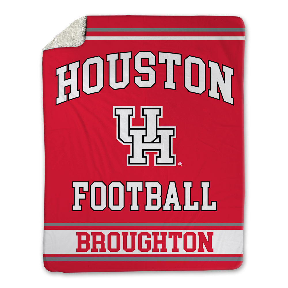Houston - NCAA Football : Isaiah Broughton - Blanket-0