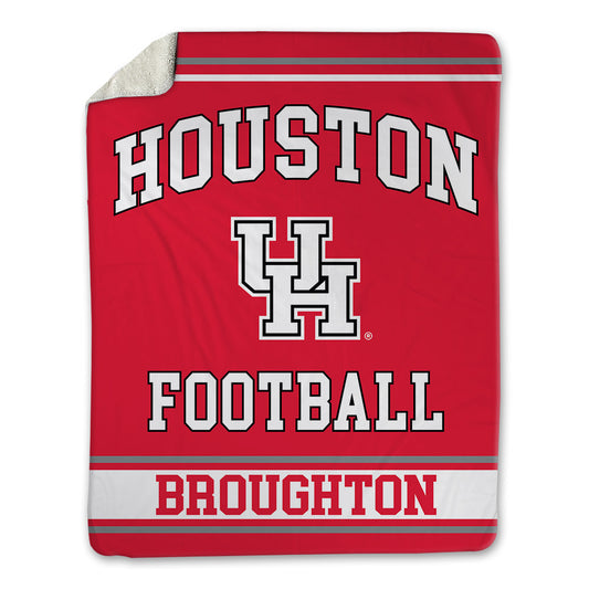 Houston - NCAA Football : Isaiah Broughton - Blanket-0