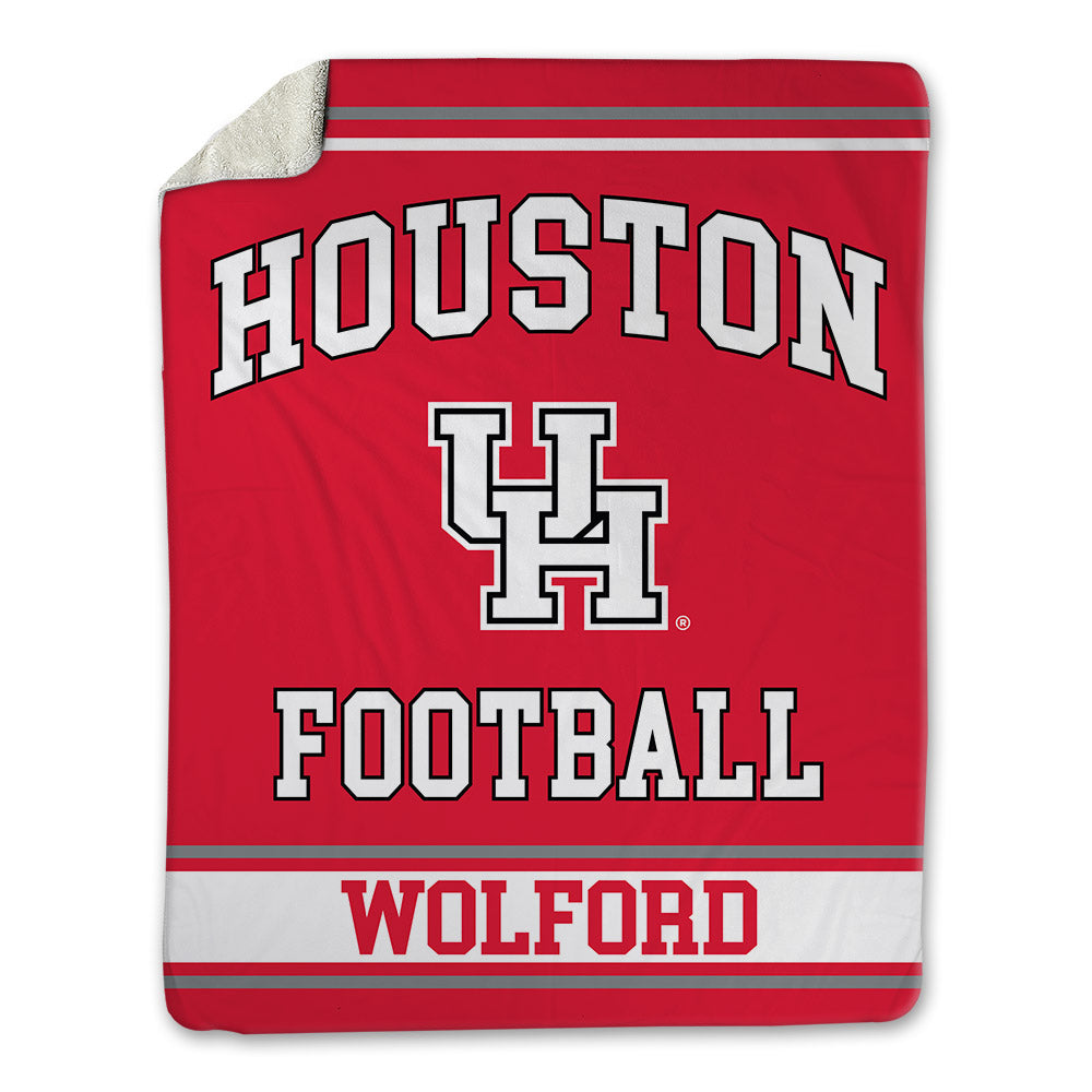 Houston - NCAA Football : Aaron Wolford - Blanket-0