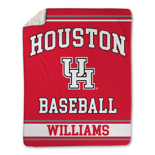 Houston - NCAA Baseball : Landon Williams - Blanket-0