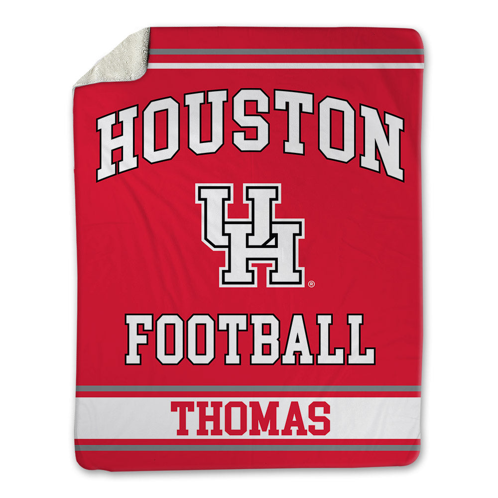 Houston - NCAA Football : Kaleb Thomas - Blanket-0