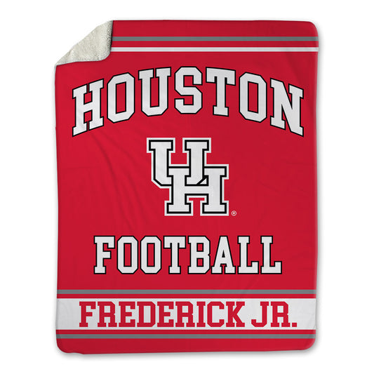Houston - NCAA Football : Traville Frederick Jr. - Blanket-0