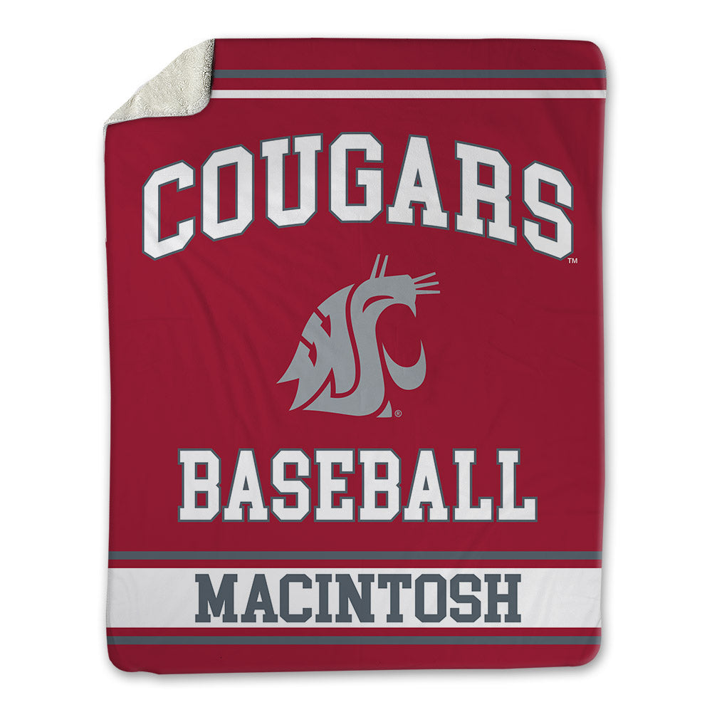 WSU - NCAA Baseball : Jack MacIntosh - Blanket-0