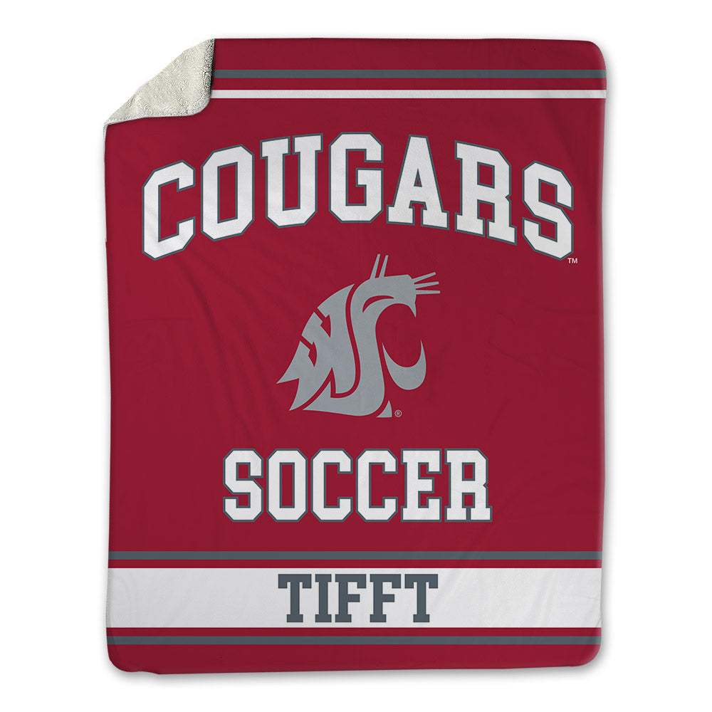 WSU - NCAA Women's Soccer : Raina Tifft - Blanket-0