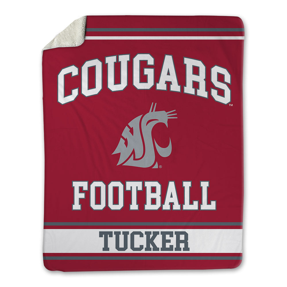 WSU - NCAA Football : Malijah Tucker - Blanket-0