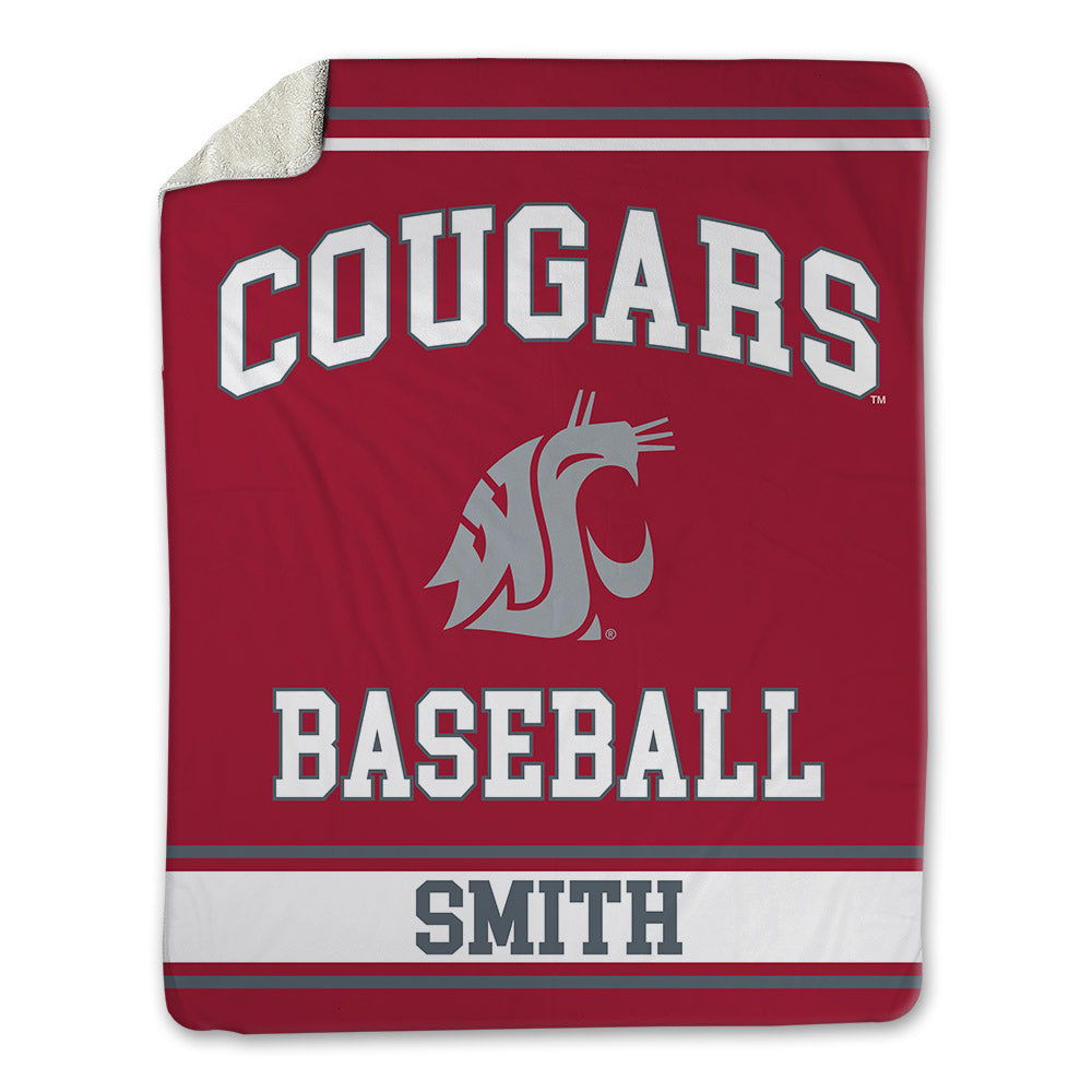 WSU - NCAA Baseball : Griffin Smith - Blanket-0