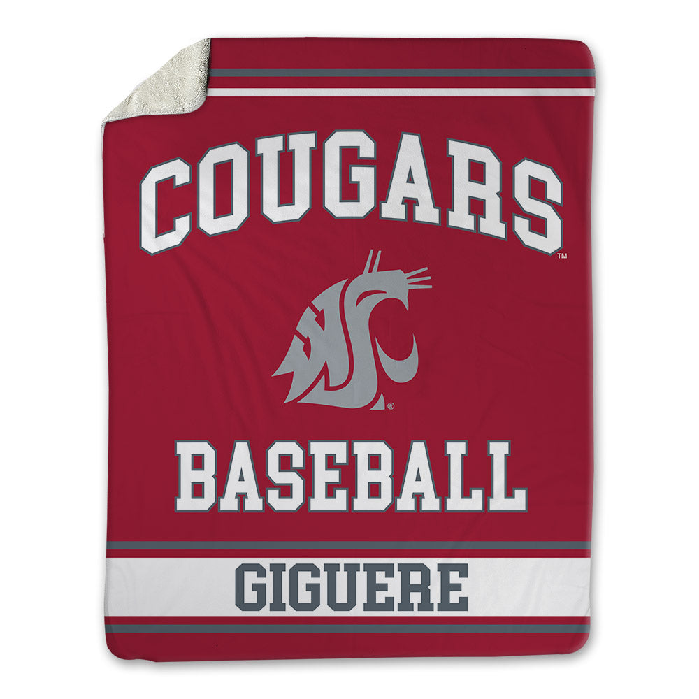 WSU - NCAA Baseball : Alexandre Giguere - Blanket-0