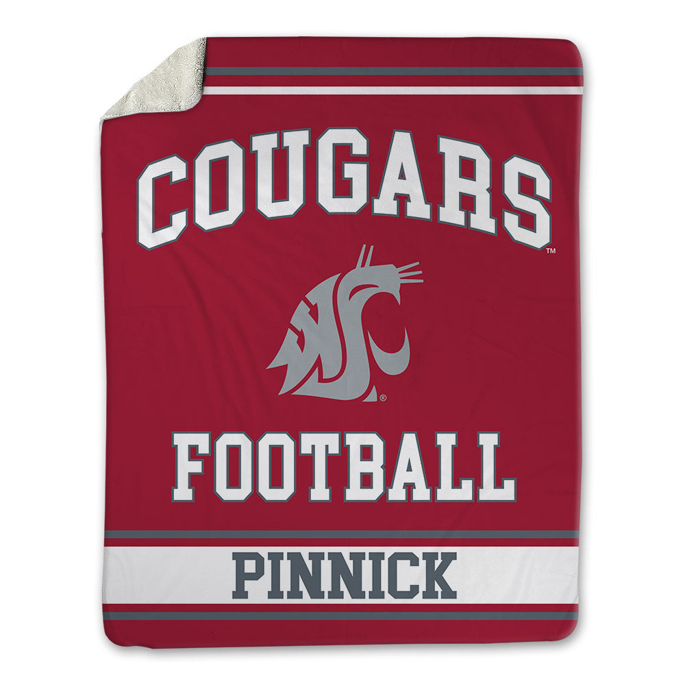 WSU - NCAA Football : Caden Pinnick - Blanket-0