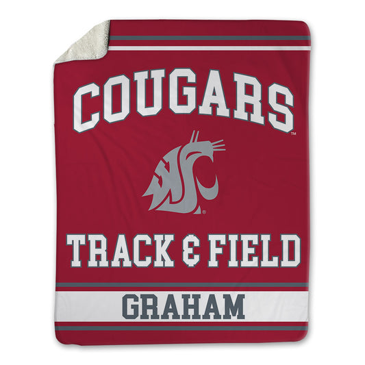 WSU - NCAA Women's Track & Field : Lashanna Graham - Blanket-0
