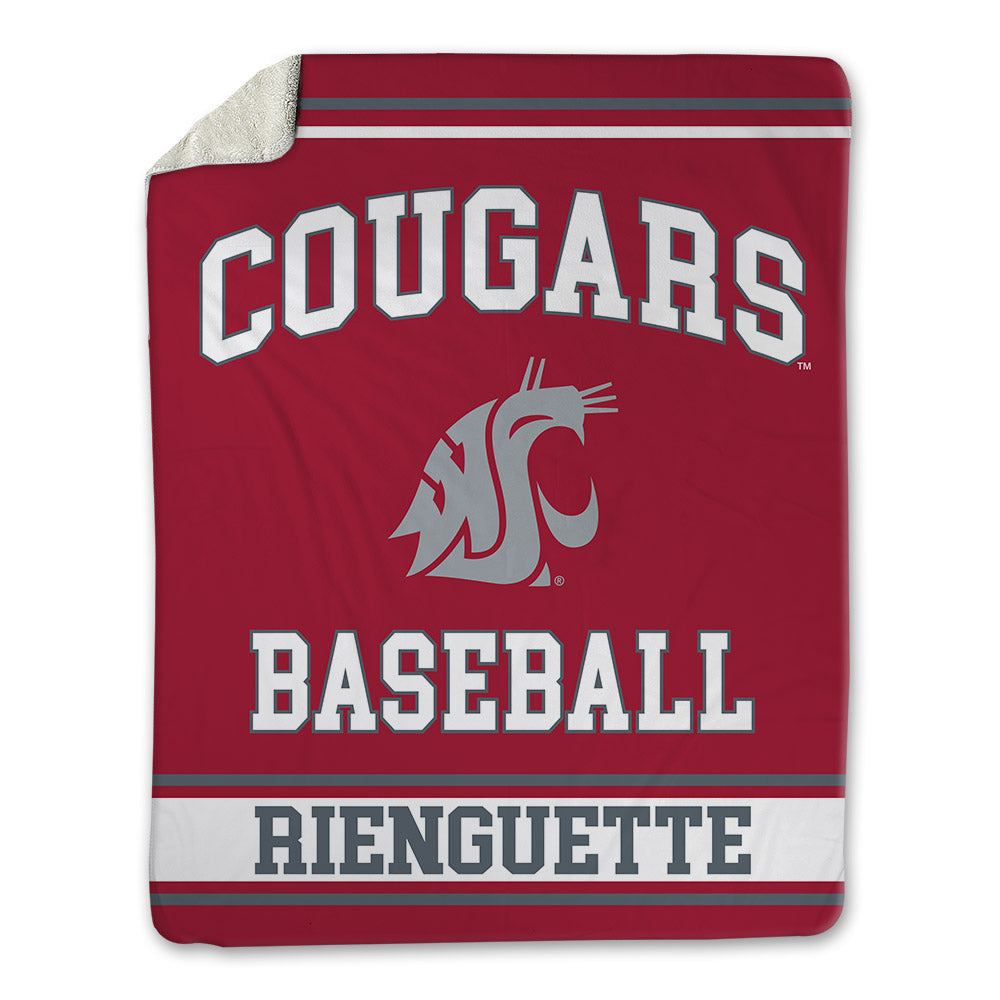 WSU - NCAA Baseball : Scott Rienguette - Blanket-0