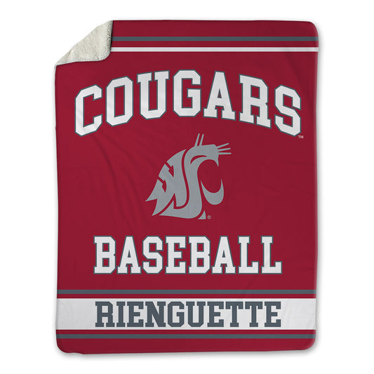 WSU - NCAA Baseball : Scott Rienguette - Blanket-0