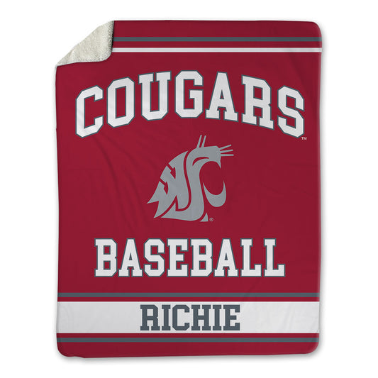 WSU - NCAA Baseball : August Richie - Blanket-0