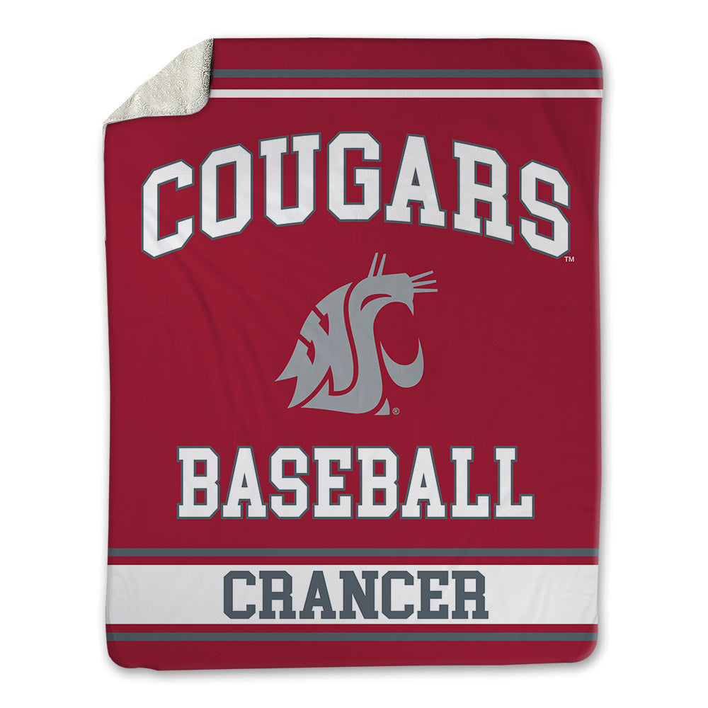 WSU - NCAA Baseball : Blake Crancer - Blanket-0