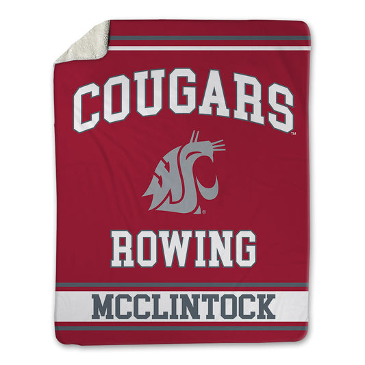 WSU - NCAA Women's Rowing : Molly Mcclintock - Blanket-0