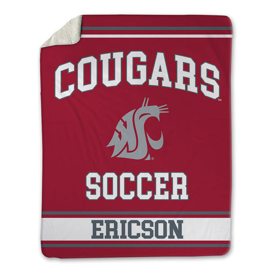 WSU - NCAA Women's Soccer : Rhen Ericson - Blanket-0