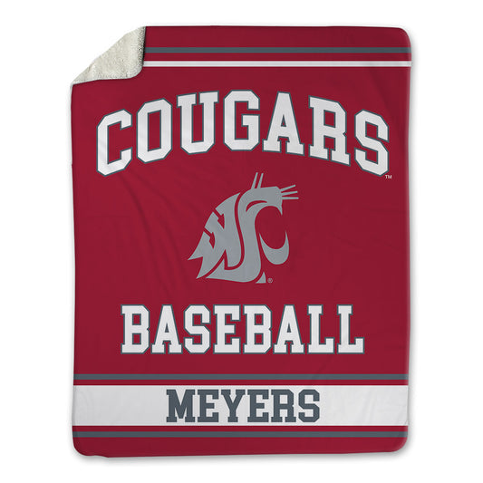 WSU - NCAA Baseball : Luke Meyers - Blanket-0