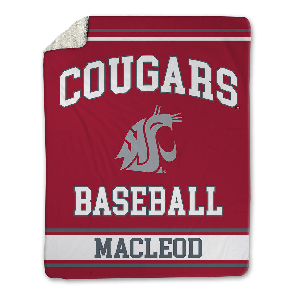 WSU - NCAA Baseball : Cameron Macleod - Blanket-0