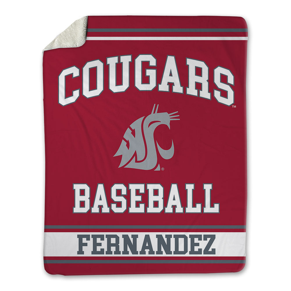 WSU - NCAA Baseball : Joel Fernandez - Blanket-0