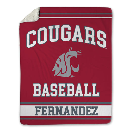 WSU - NCAA Baseball : Joel Fernandez - Blanket-0